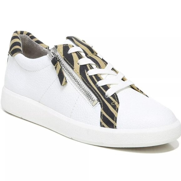 NATURALIZER‎ Karine Sneakers in White/Animal Print - Size 9WIDE - Picture 1 of 10